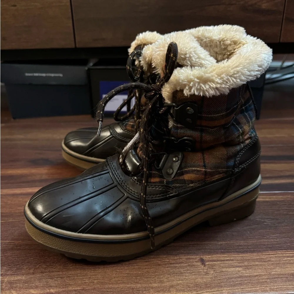 🌿END Of SEASON SALE🌿 BASS Skeeter Brown Winter Boots Size 9M
